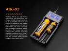 Fenix Smart Lcd Display Usb Battery Charger 21700 18650 16340 14500 Aa Aaa C