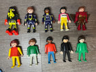 Playmobil Figures And Accessory Lot  10 People  Dozens Of Smaller Pieces