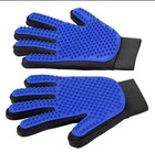 5 Pairs Pet Grooming Glove  Brush Dog Cat Massage Soft Bath Shedding Wet Dry