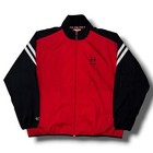 Chase Authentics Dodge Nascar Racing Jacket Red Black Windbreaker Mens Xl  19