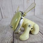 Hasbro Sega  2007  Idog Interactive Mp3 Pet Dog White  missing Tail  Working