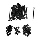 50pcs Universal Nylon Cable Tie Buckle Heavy Duty Self Locking Zip Ties