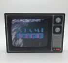 Miami Vice Retro Tv Display 80s Tv Show Nostalgia Decor