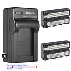 Kastar Battery Ac Wall Charger For Sony Np-f330 Np-f550 Np-f570   Sony Bc-vm50