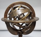Brass Zodiac Armillary Sphere     Made In India