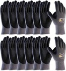 34-874 Maxiflex Ultimate Micro Foam Nitrile Grip Coated Protective Work Gloves