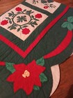 Handmade Christmas Throw Quilt