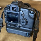 Canon Eos 5d Camera With Telephoto Lens Eg-b4 Battery Grip  And Strap