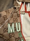 Gucci Gg Logo Full-zip Hoodie   Shorts 2-piece Set Men   s M Beige brown red