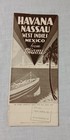 1939 United Tours Havana Nassau West Indies Mexico From Miami Travel Brochure