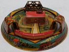 Marx Vintage Tin Litho  honeymoon Express  Wind-up Toy box