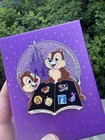 Chip Dale Hidden Disney Hidden Mickey Pin Trading Mini Jumbo Pin Limited Release