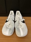 Nike Zoom Rival Shoes White Silver Black Track  field Running Shoes m-12 w13 5