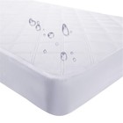 28  x52   Waterproof Fitted Crib Mattress Pad   Toddler Protector Baby White New