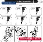 Calligraphy Pen 6 Size Calligraphy Pens For Writing brush Pens Calligraphy Set F