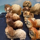 Set Of 23 Vintage Pekingese Dog Ornaments Slyvac  Coopercraft 