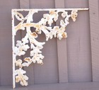 Antique Cast Iron Porch Bracket Victorian Gingerbread Eave Corbel A