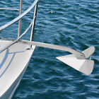 Solid Stainless Steel Delta Style Wing Anchor 35lb 15 5kg For Boat