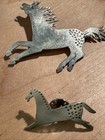 Sterling Silver Horse Brooch And Pin Signed