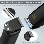 Mens Body Hair Beard Trimmer Groin Trimmer Mens Grooming Kit Electric Razor Body