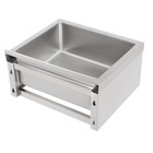 Commercial Wall-mounted Mop Sink Stainless Steel Floor Mop Sink Rectangular