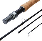 3-piece Portable Carbon Fiber Fly Fishing Rod  6 Ft  0 1wt  Fast Action  Lightwe