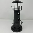 Vintage Metal Lighthouse Lantern Candle Holder Nautical Coastal Home Decor