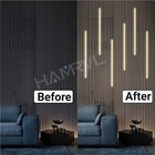 Hamrvl Led Strip Light For Wood Slat Wall Panel Touch Dimmer 6 8 10pcs