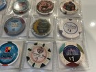 Casino Chips Lot Of 16 Las Vegas  Connecticut  Biloxi  Gun Lake  Pennsylvania