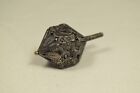 Vintage Sterling  925 Filigree Dreidel With Wood Stand Ornate