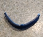 1975 Auth orig Marx Johnny West Jwa General Custer Blue Spur Strap Nice Cond