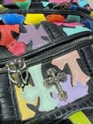 Chrome Hearts Multicolor Cross Patch Backpack With Sterling Silver Hardware