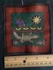 Miniature Shipibo Manta Wall Hanging Rug River Life Animals Rug Wall Decor