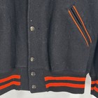 Lasley Knitting Co Mens Vintage 1950s Varsity Jacket Size Xl Wool Americana 