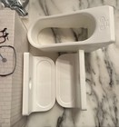 Niob Cycloc Horizontal Bike Display   Wall Storage Hardware Kit  White  Complete