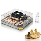 48 Digital Egg Incubator W humidity Display   Built-in Candler  Automatic Turner