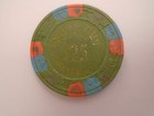  25 Silver City Las Vegas Nevada Casino Poker Chip Worn Hot Stamp