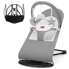 Baby Bouncer Folding Bouncer Seat Chair For Babies 0-18 Months With Toy Bar