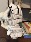 Maverik M5 Lacrosse Right Glove Padded Adjustable Wrist Strap White Large