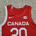 Canada Team Issued Jersey Size 48 Nike 2020 Olympics Mens Basketball   4