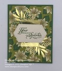 Stampin Up Poinsettia Place Designer Series Paper 24 Sheets 6x6 Dsp Christmas