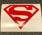 Superman S Logo Vinyl Sticker Decal 2  4  6  8  10  12  15  Multiple Colors