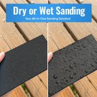Sandpaper Sheets Silicone Carbide  Sanding Wood Metal Wet Dry