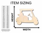 Unfinished Wood Cart Silhouette - Craft- Up To 46  Diy 12    1 2 