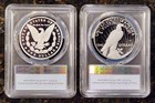 2023 S Morgan   Peace Proof Silver Dollar Pcgs Grade First Strike Pr-70 Deep Cam