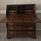 Vintage Chippendale Style Secretary writing Desk