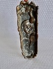 Buddha Mythic God Trinket Dish High Relief Antique Vintage Asian Metal Neocurio