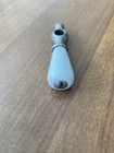 Vintage Solid Brass Faucet Handle Porcelain Knob C For Cold