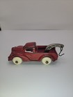 Vintage Arcade  1506 Cast Iron Ford Wrecker  Tow Truck  Red 4 25 