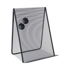 Universal 20027 Metal Mesh 35 Sheet Cap Free Standing Document Holder - Black